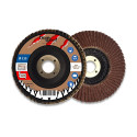 Lot de 5 disques lamelles bombés corindon D. 115 x Al. 22,23 x Gr. 120 - Métal, bois - Diamwood