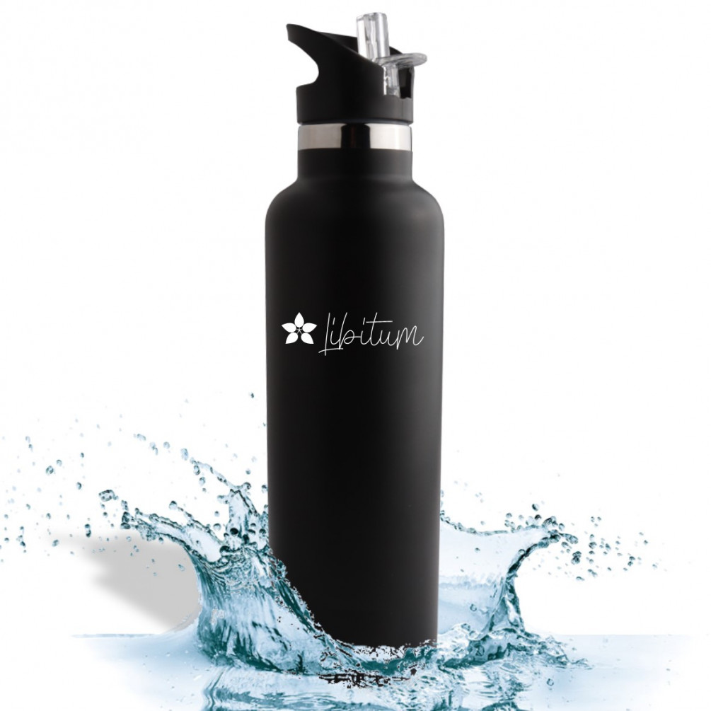 QUID SAMBA Bouteille isotherme en acier inoxydable Bleu 1 l