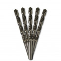 5 forets métaux HSS M2 Pro D. 10,5 mm x Lu. 87 x Lt. 133 mm 135° taillé, meulé pour aciers - Diamwood
