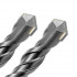 2 forets béton Pro SDS+ D. 8 mm x Lu. 100 x Lt. 160 mm 2 taillants pour béton - Diamwood