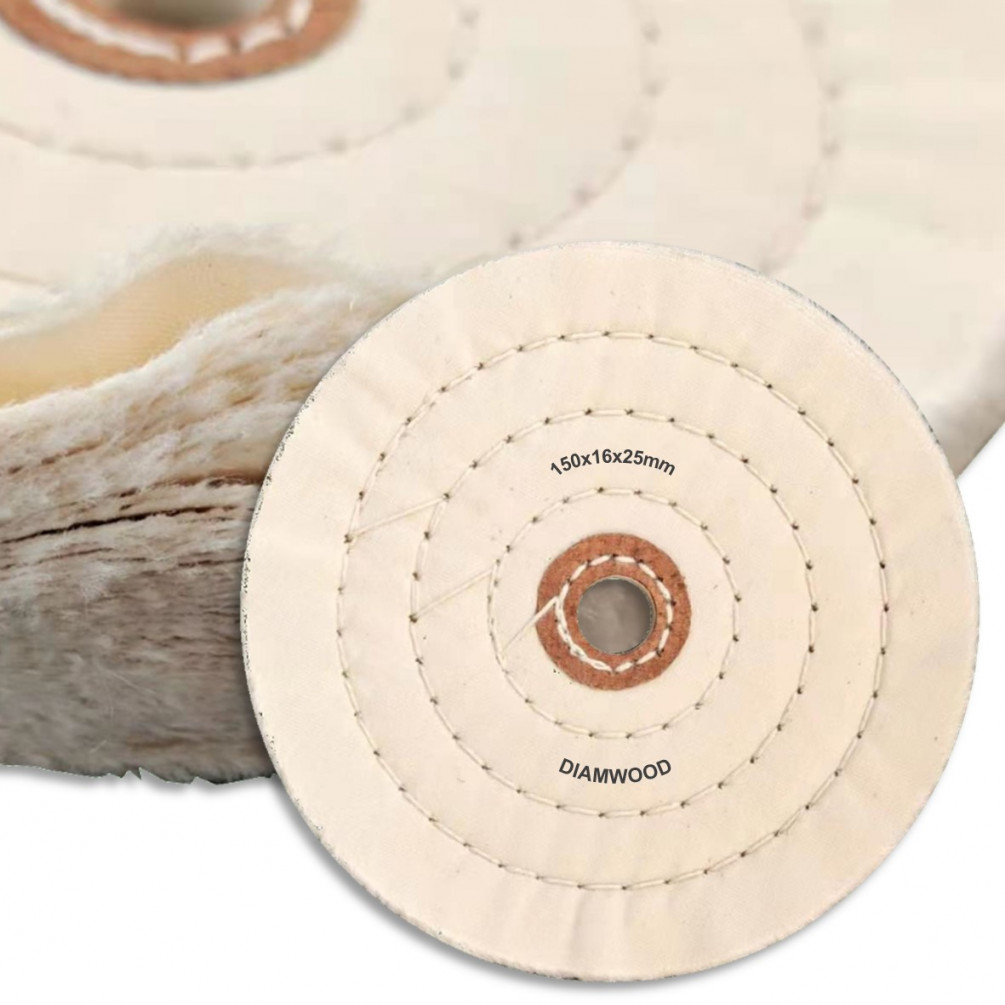 Disque De Polissage Coton Diam 150 Mm , Accessoires De