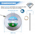 Disque diamant CUTTER D. 180 x Al. 25,4/22,23 x Ht. 5 mm - carrelage, faïence - DWORX
