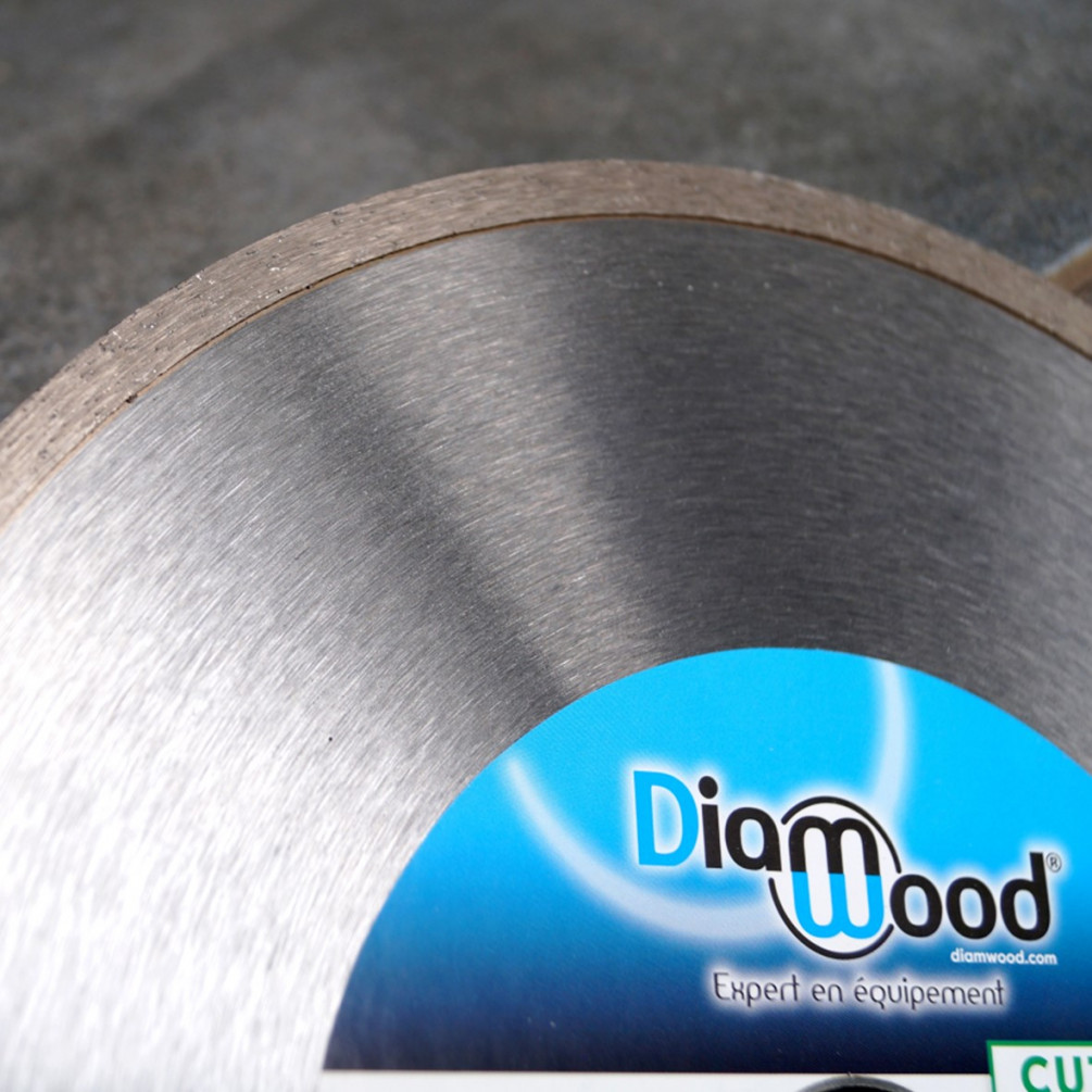 Disque diamant Diamwood CUTTER D. 180 x Al. 25,4/22,23 x Ht. 5 mm