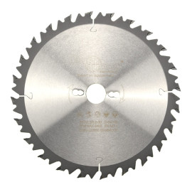 Lame de scie circulaire HM débit D. 250 x Al. 30 x ép. 3,2/2,2 mm x Z24 Alt + AR pour bois - DWORX