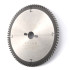 Lame de scie circulaire HM finition D. 250 x Al. 30 x ép. 3,2/2,5 mm x Z80 TP Neg pour Alu/bois - DWORX