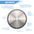 Lame de scie circulaire HM finition D. 300 x Al. 30 x ép. 3,2/2,5 mm x Z96 TP Neg pour Alu/bois - DWORX