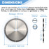 Lame de scie circulaire HM finition D. 300 x Al. 30 x ép. 3,2/2,5 mm x Z96 TP Neg pour Alu/bois - DWORX