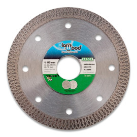 Disque diamant 115 x Al. 22,23 x Ht. 10 x ép. 1,2 mm grès cérame, granite, marbre, carrelage - RAZOR - OMNIVOR