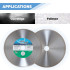 Disque diamant 230 x Al. 30/25,4/22,23 x Ht. 5 mm carrelage, faïence - CUTTER - OMNIVOR