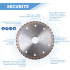 Disque diamant 125 x Al. 22,23 x Ht. 7 mm tuile, matériaux de construction, faïence - RUNNER - OMNIVOR