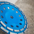 Plateau de surfaçage diamanté 230 x Al. 22,23 x Ht. 4,8 / 5 mm béton, matériaux de construction - PUSHKIN - OMNIVOR