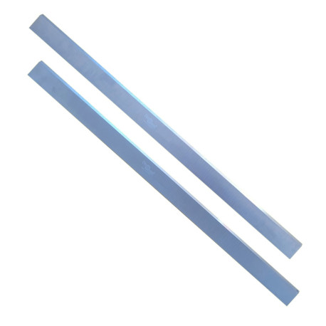 Jeu de 2 fers de dégauchisseuse/raboteuse 520 x 30 x 3 mm acier HSS (les 2 fers) - OMNIVOR
