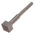 Boucharde 16 dents de 45 x 45 x L. 180 mm x Q. SDS-Plus / SDS+ - Béton - OMNIVOR