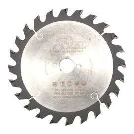 Lame de scie circulaire portative HM débit D. 160 x Al. 20 x ép. 2,5/1,6 mm x Z24 Alt pour bois - OMNIVOR