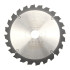 Lame de scie circulaire HM débit D. 216 x Al. 30 x ép. 2,8/1,8 mm x Z24 Alt nég pour bois - OMNIVOR