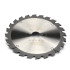 Lame de scie circulaire HM débit D. 216 x Al. 30 x ép. 2,8/1,8 mm x Z24 Alt nég pour bois - OMNIVOR