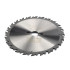 Lame de scie circulaire HM débit D. 250 x Al. 30 x ép. 3,2/2,2 mm x Z24 Alt + AR pour bois - OMNIVOR