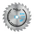 Lame de scie circulaire HM débit D. 250 x Al. 30 x ép. 2,8/1,8 mm x Z24 Alt pour bois - OMNIVOR