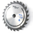 Lame de scie circulaire HM débit D. 250 x Al. 30 x ép. 2,8/1,8 mm x Z24 Alt pour bois - OMNIVOR