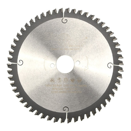Lame de scie circulaire portative HM finition D. 190 x Al. 30 x ép. 2,8/2,0 mm x Z54 TP Neg pour Alu/bois - OMNIVOR