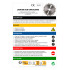 Lame de scie circulaire portative HM finition D. 190 x Al. 30 x ép. 2,8/2,0 mm x Z54 TP Neg pour Alu/bois - OMNIVOR