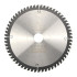 Lame de scie circulaire HM finition D. 216 x Al. 30 x ép. 2,8/2,0 mm x Z60 TP Neg pour Alu/bois - OMNIVOR