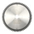 Lame de scie circulaire portative HM finition D. 235 x Al. 30 x ép. 2,8/2,0 mm x Z62 TP Neg pour Alu/bois - OMNIVOR