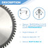 Lame de scie circulaire portative HM finition D. 235 x Al. 30 x ép. 2,8/2,0 mm x Z62 TP Neg pour Alu/bois - OMNIVOR