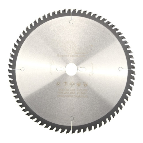 Lame de scie circulaire HM finition D. 300 x Al. 30 x ép. 3,2/2,2 mm x Z72 Alt pour bois - OMNIVOR