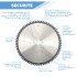 Lame de scie circulaire HM finition D. 300 x Al. 30 x ép. 3,2/2,2 mm x Z72 Alt pour bois - OMNIVOR