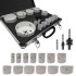 Coffret 13 trépans Bi-Métal HSS (M3) PRO D. 16 à 102 x Lu. 38 mm + accessoires pour Acier, Bois, PVC - OMNIVOR