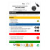 Mandrin de Tournage Concentrique 4 Mors D. 96 mm serrage 40 à 85 mm pour Tour à Bois Filetage M33 x 3,5 mm - OMNIVOR