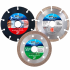 Pack 3 Disques Diamant 115 mm Carrelage, Béton et Multi-Matériaux - Diamwood