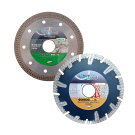 Pack 2 Disques Diamant 125 mm RAZOR + TURBOCUT Carrelage, Béton et Granit - Diamwood