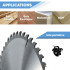 Pack Lames Scie Circulaire 185 mm Al.30 Z24 Débit + Z48 Universelle Bois - Diamwood