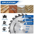 Pack Lames Scie Circulaire 210 mm Al.30 Z24 Débit + Z48 Universelle Bois - Diamwood