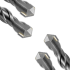 Pack Perçage Béton SDS+ 4 Forets 8 et 10 mm Longueur 210 mm - Diamwood