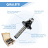 Coffret assortiment de 12 mèches de défonceuse carbure Q. 6 mm pour bois, panneaux - OMNIVOR