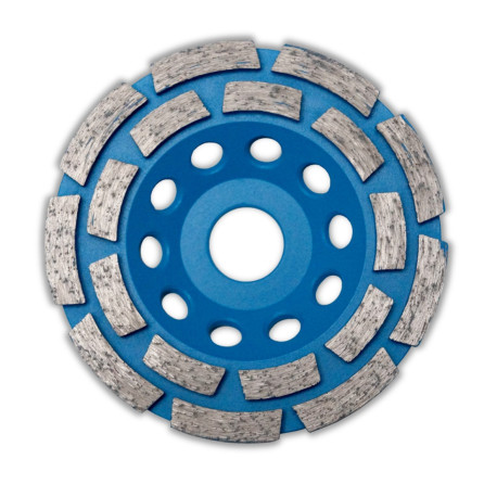 Plateau de surfaçage diamanté 125 x Al. 22,23 x Ht. 4,8 / 5 mm béton, matériaux de construction - PUSHKIN - OMNIVOR