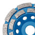 Plateau de surfaçage diamanté 125 x Al. 22,23 x Ht. 4,8 / 5 mm béton, matériaux de construction - PUSHKIN - OMNIVOR