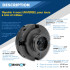 Mandrin de Tournage Concentrique 4 Mors D. 96 mm serrage 40 à 85 mm pour Tour à Bois Filetage M33 x 3,5 mm - OMNIVOR